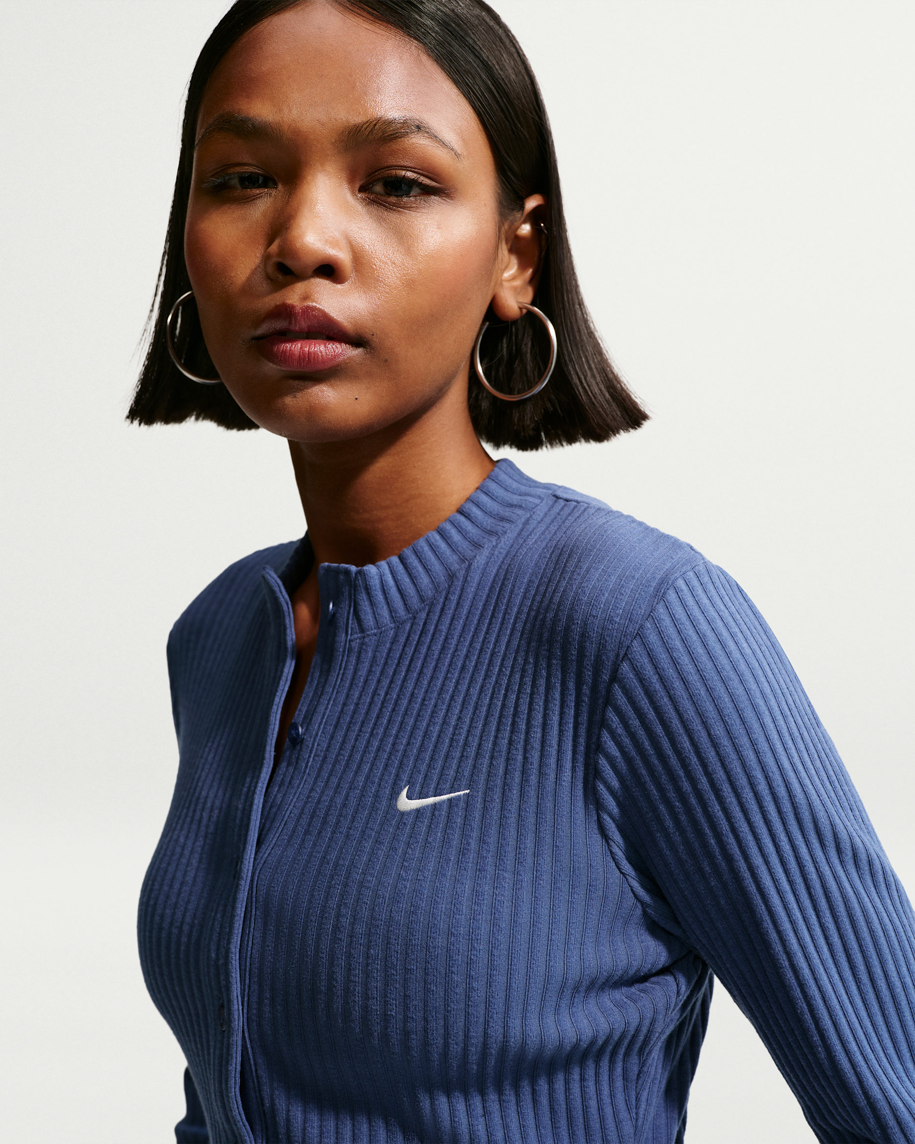 Nike Sportswear Chill Knit Women's Slim Wide-Ribbed Cardigan. Nike SE